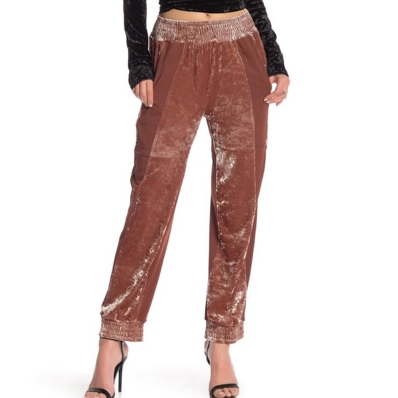 HAH Hot As Hell Pants - HAH Hot As Hell Revolve 1 Track Mind Velvet Pants